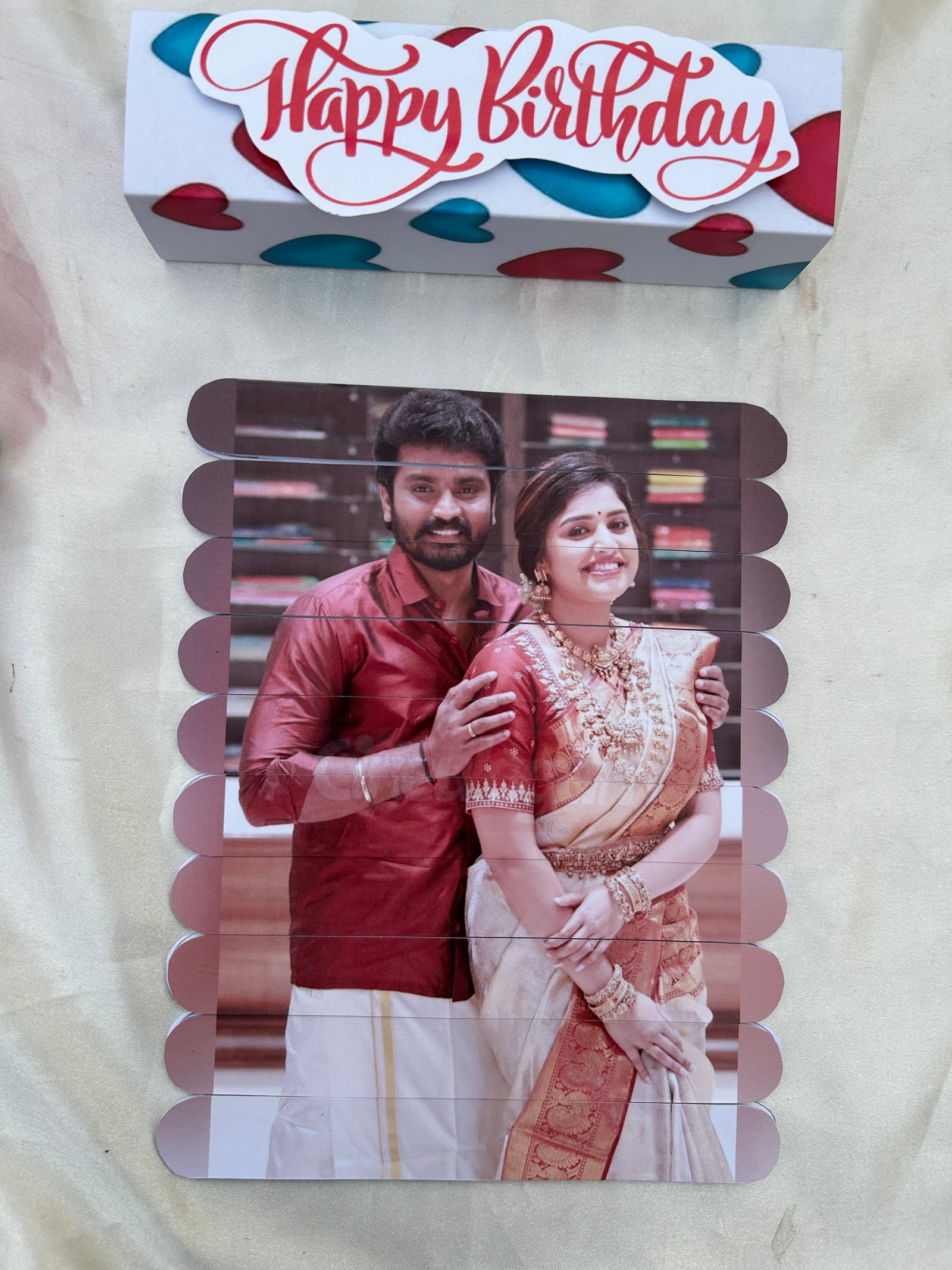Photo puzzle Sticks
