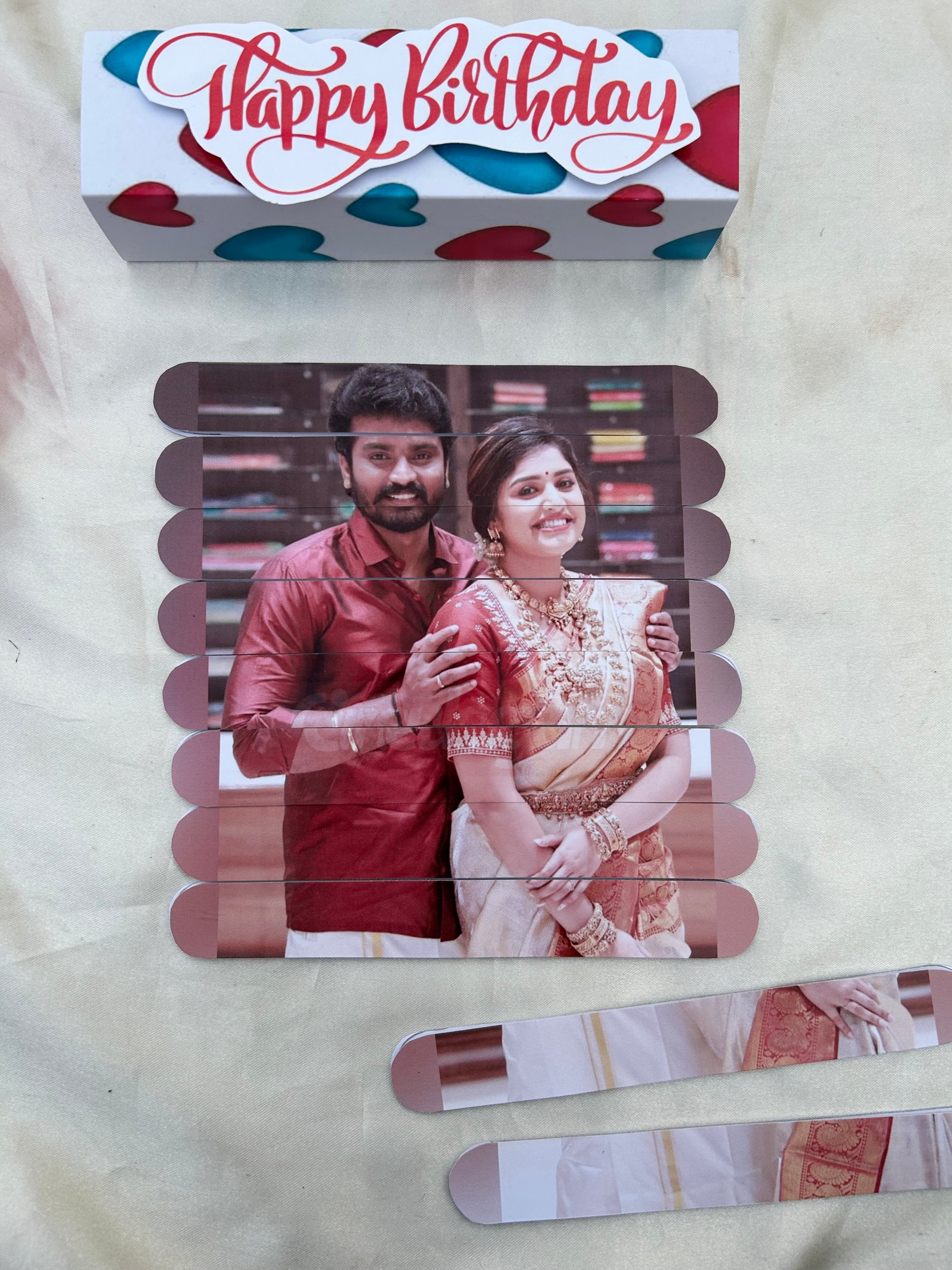 Photo puzzle Sticks