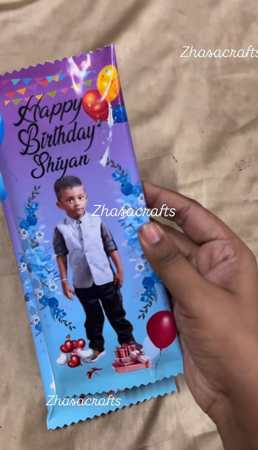 Big Chocolate Photo Wrapper